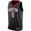 Camiseta Hombre Houston Rockets Jalen Green 0 2022-23 Jordan Statement Edition Negro Swingman